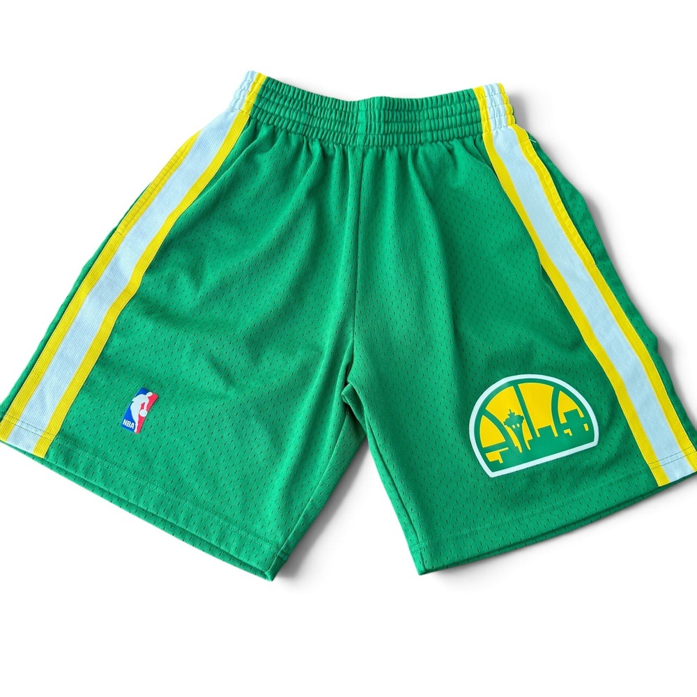 Mitchell & Ness Hardwood Classic Shorts Seattle SuperSonics Men Small Green NBA